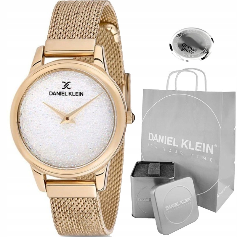 Elegantní dámské hodinky Daniel Klein 12040-3 Ozdobný Ciferník