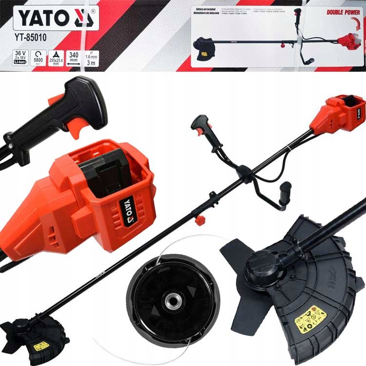

Podkaszarka Akumulatorowa Tarcza Body System 18V