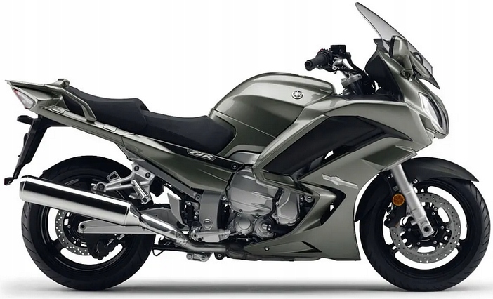 Samolepky Juula Na Motorku Pro Yamaha Fjr 1300 2013 Žluto-šedá Metallic 5