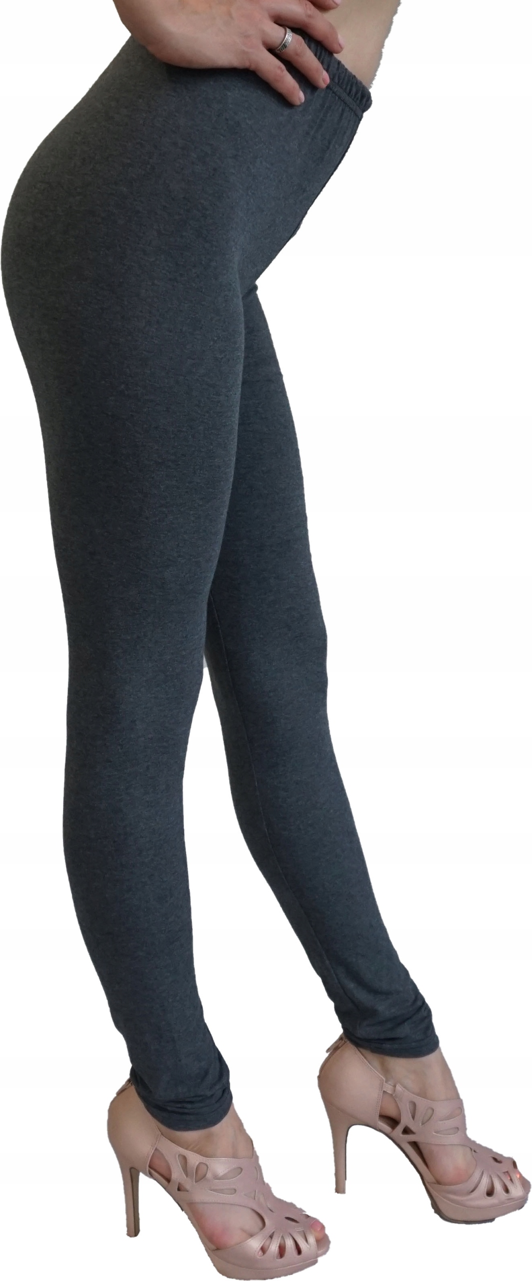 

Legginsy getry damskie bawełna długie wysoki st XL