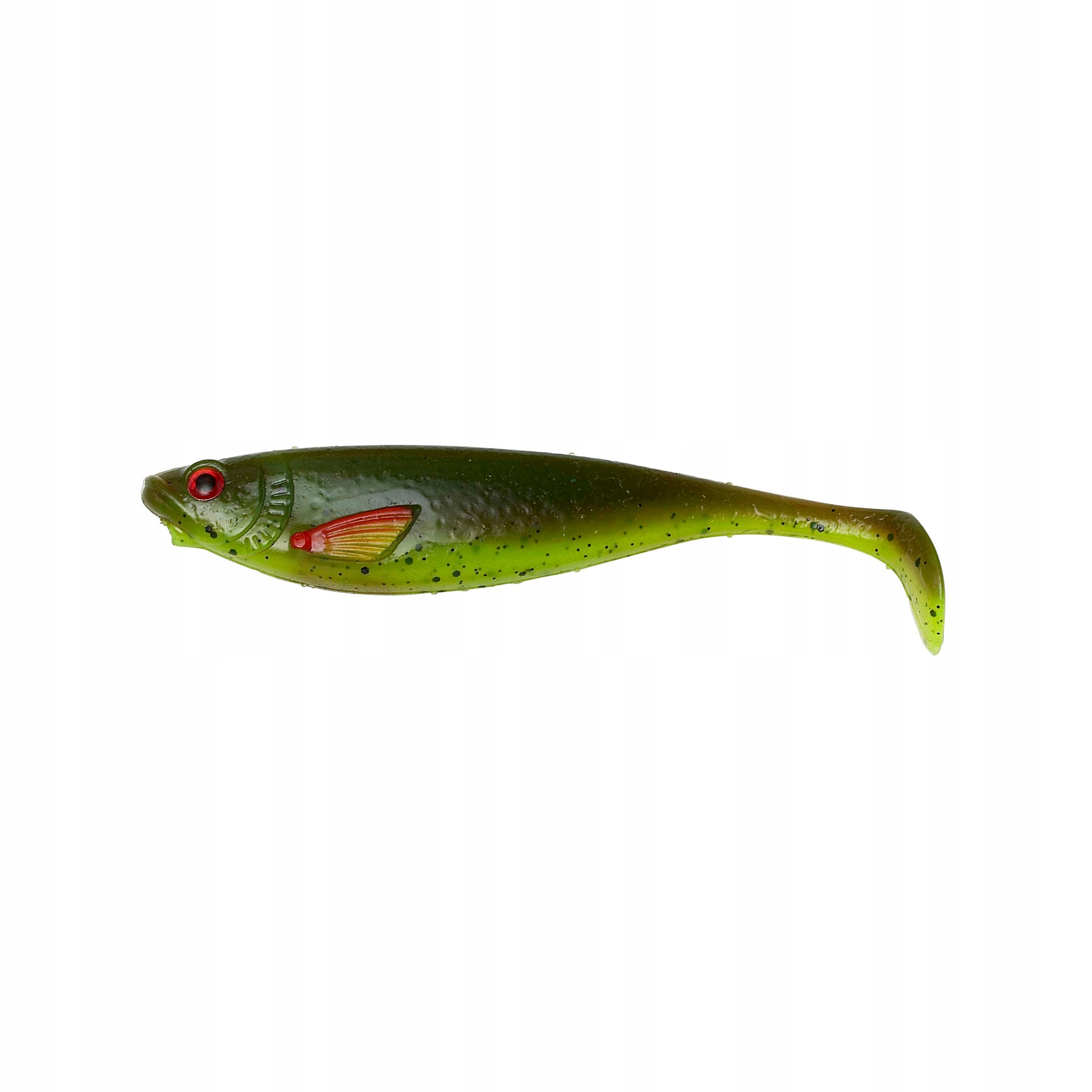 Strike Shad Effzett 17cm 40g Motoroil/chartreuse