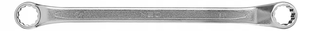 

Klucz oczkowy odgięty 16 x 17 mm Neo 09-916