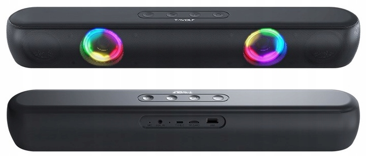 Głośnik Bluetooth Bezprzewodowy Soundbar Rgb Aux
