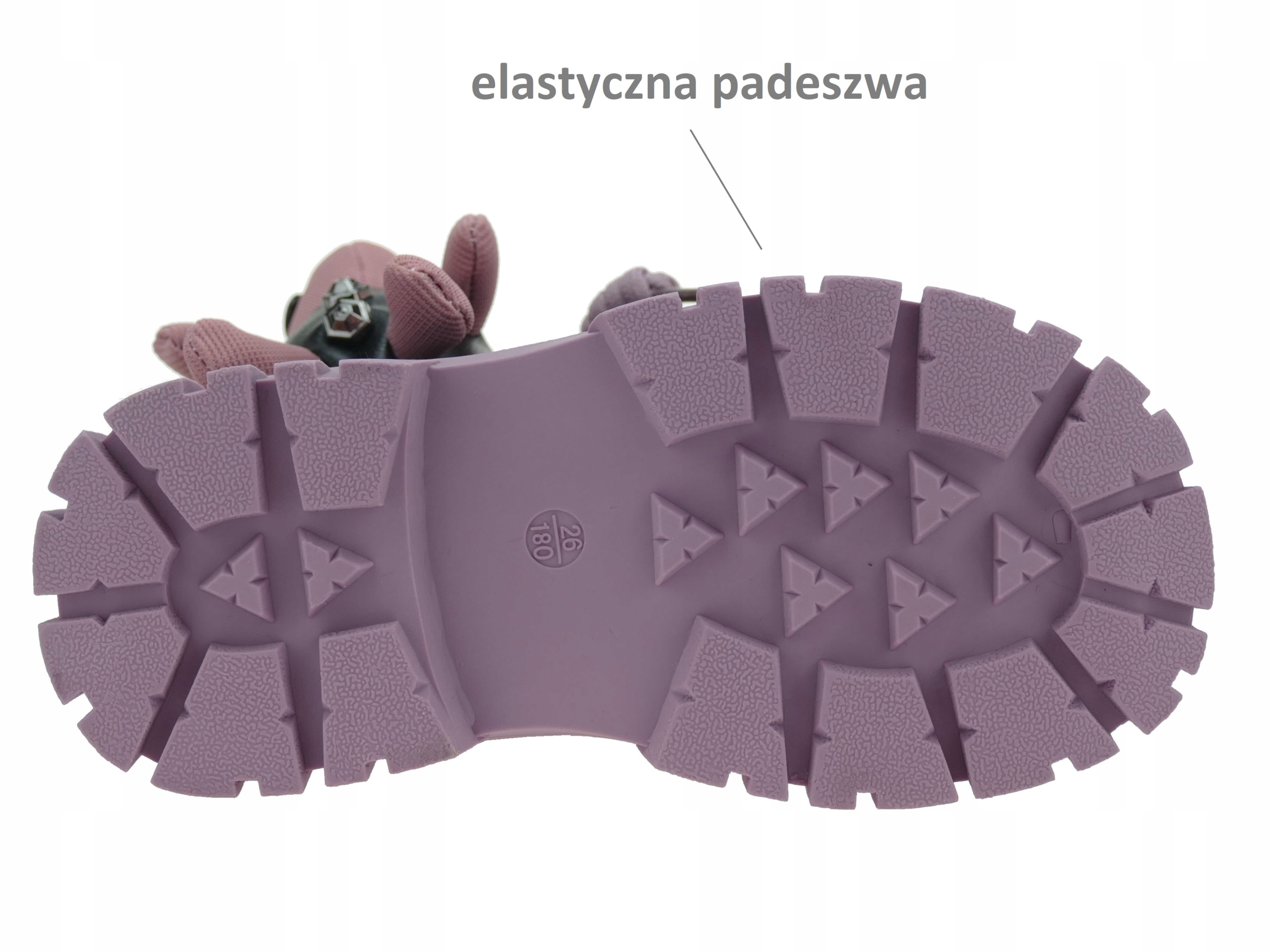 DZIEWCZĘCE BUTY ZIMOWE, DZIECIĘCE ŚNIEGOWCE, KOZAKI NA SUWAK R. 33 Kolor czarny