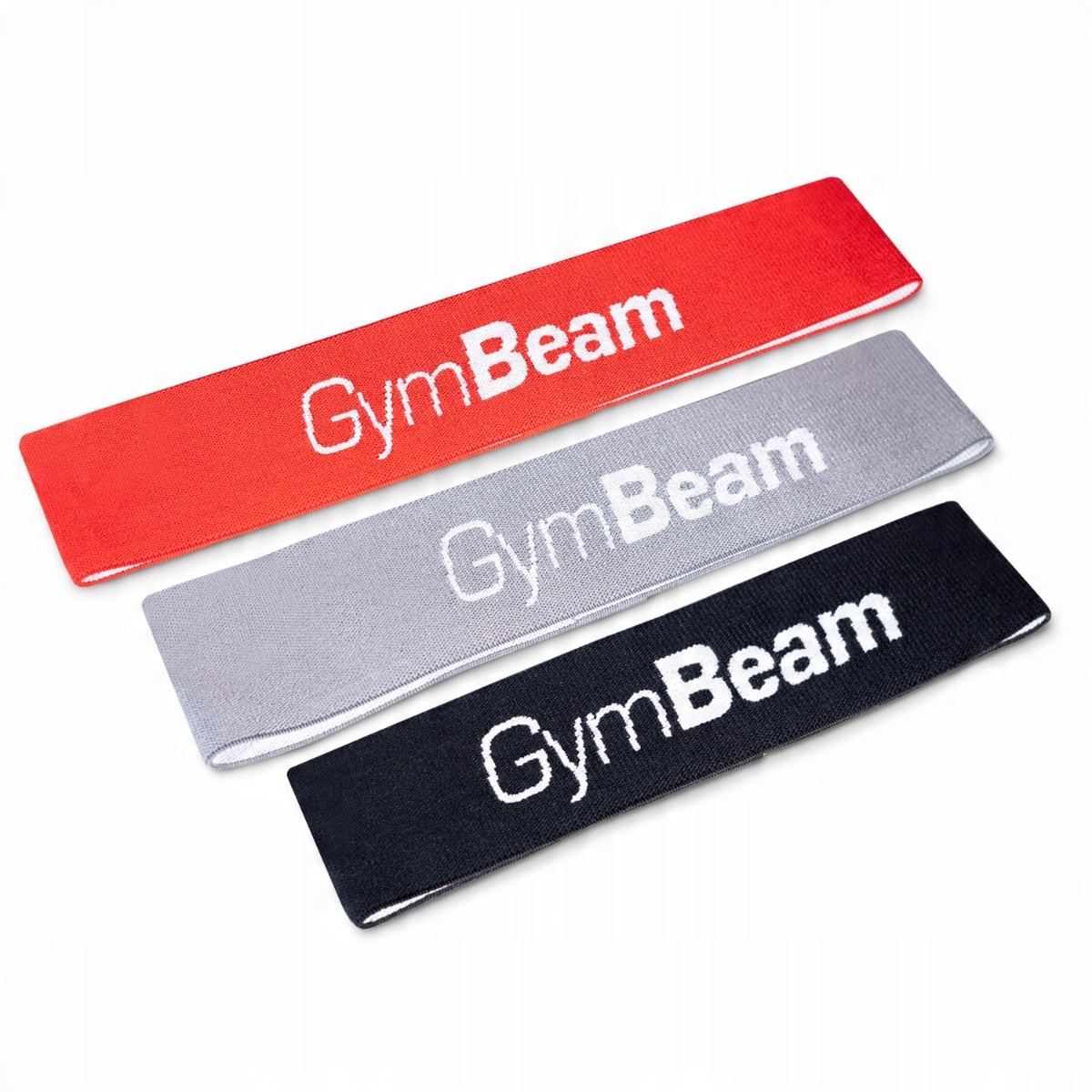 

Zestaw 3 Taśm Do Ćwiczeń Fitness Oporowe GymBeam