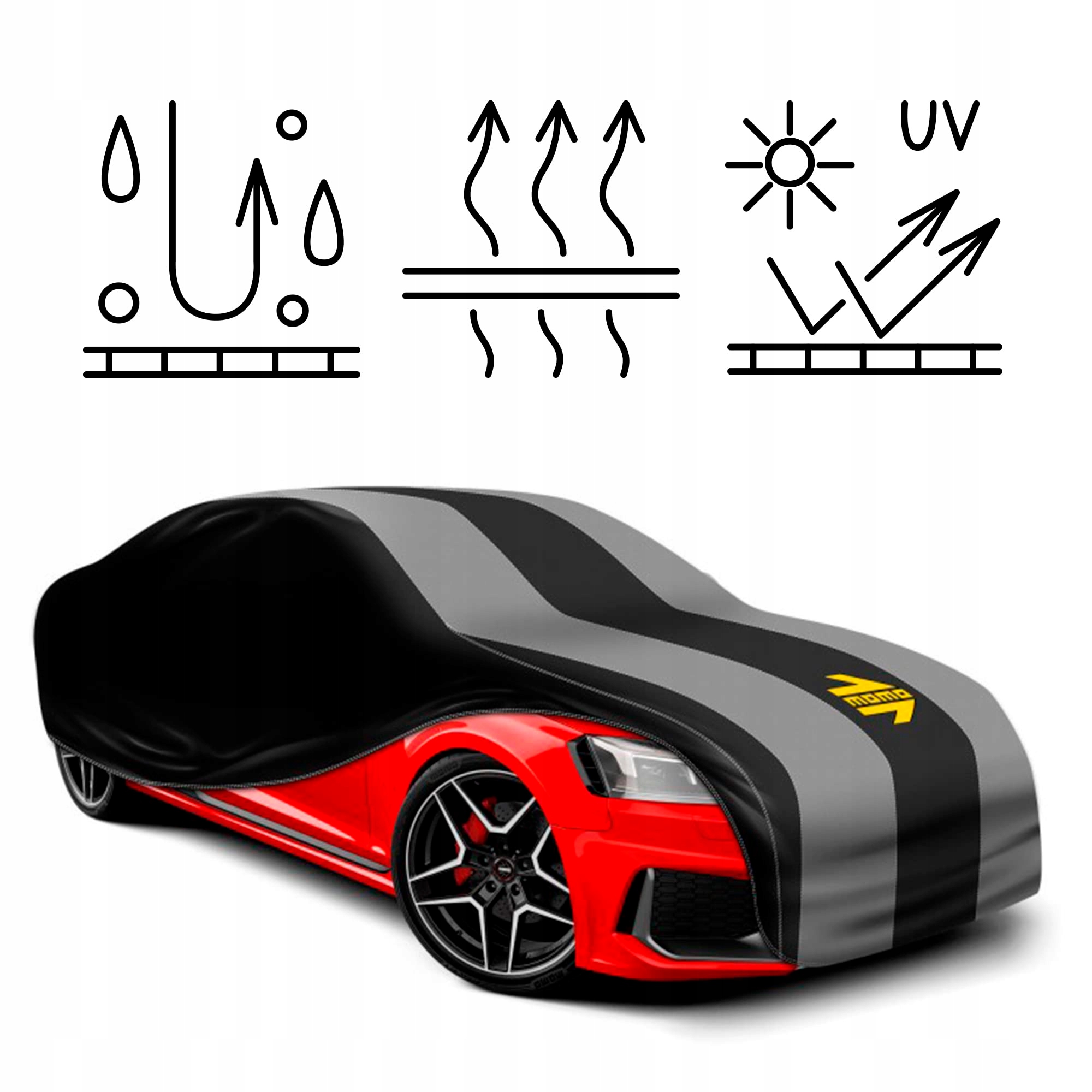 Momo Srl Momo Pokrywa Pokrywa Samochodowa Rozmiar Producent inny