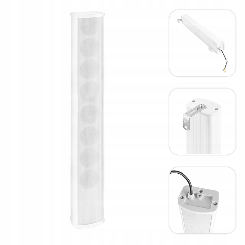 Kolumna ścienna 1szt 40W 100V kościół aula sala