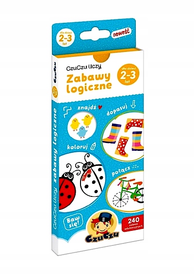 CZUCZU UCZY ZABAWY LOGICZNE 2-3