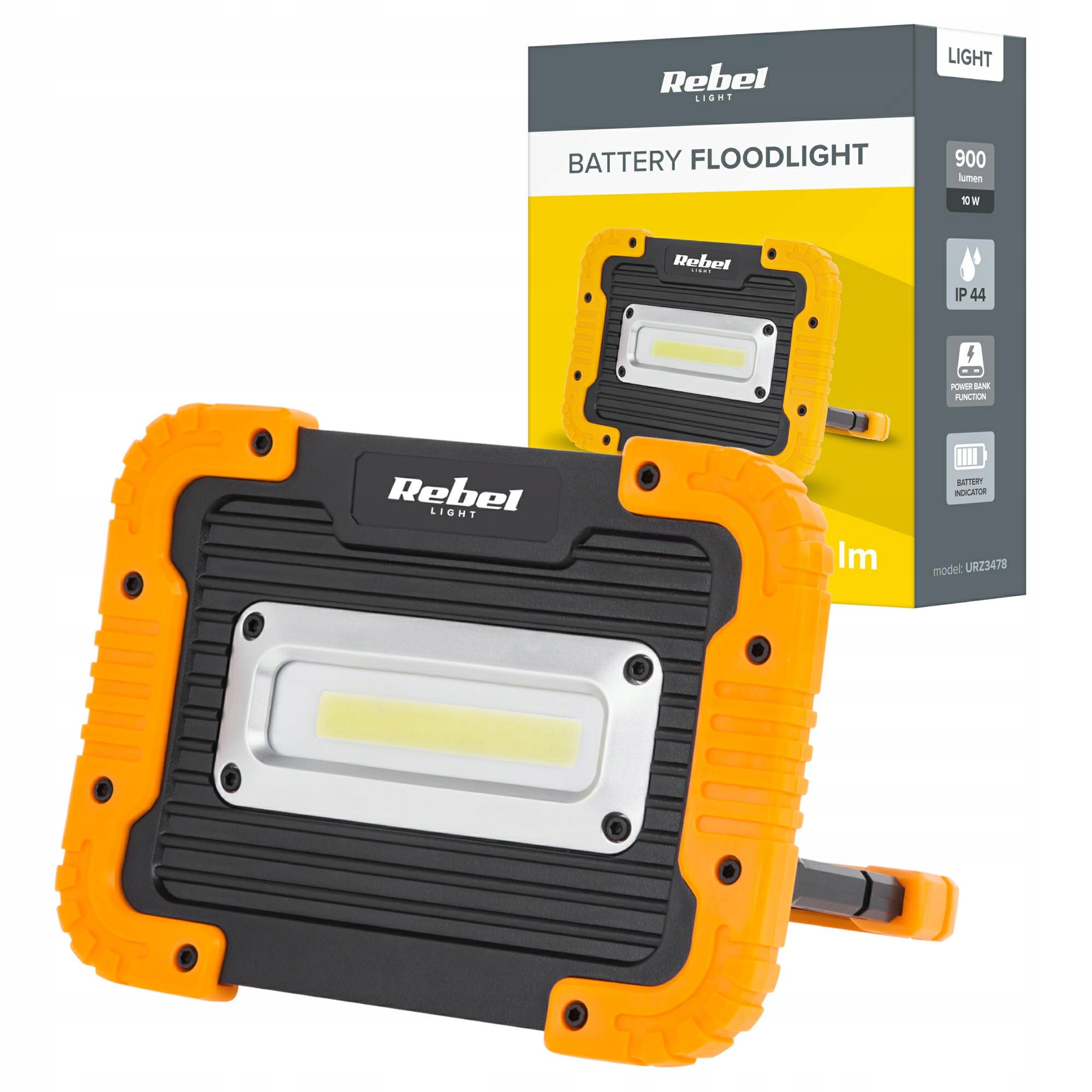 

Lampa Led Halogen Reflektor akumulatorowy 10W