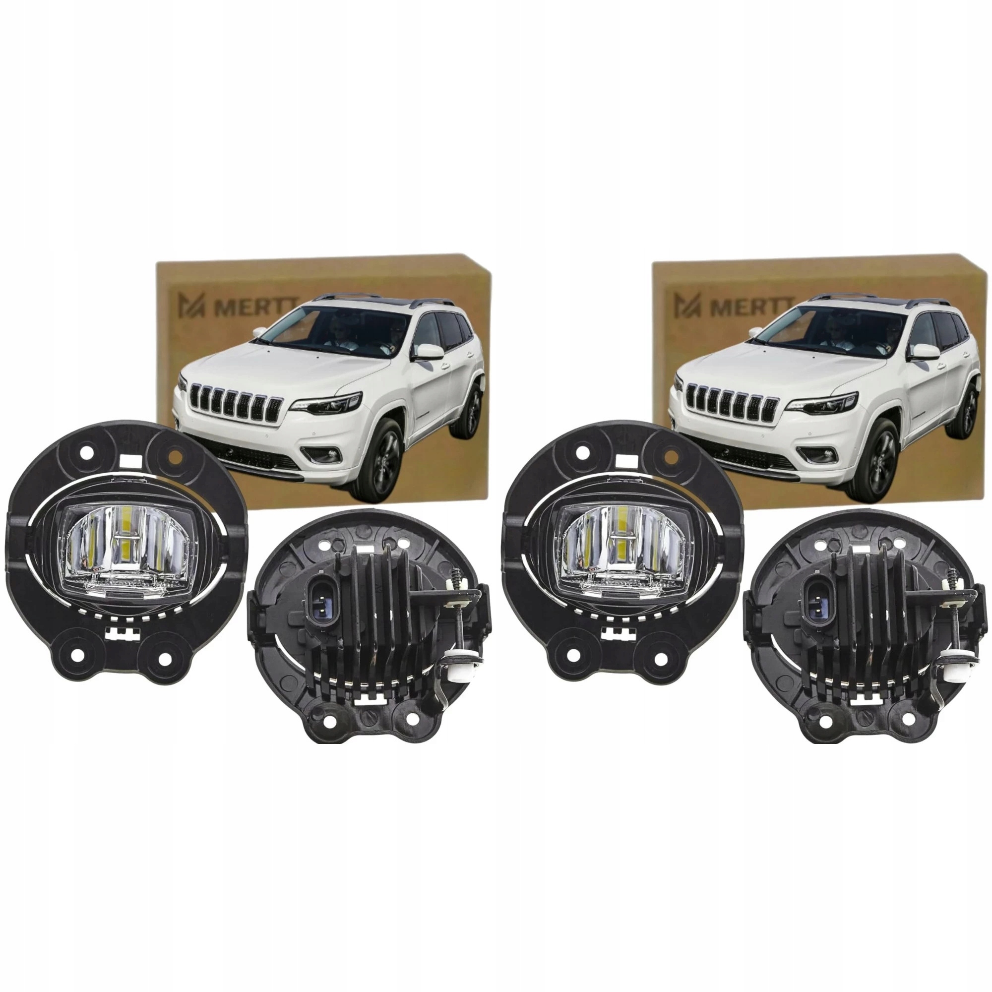 2x Halogenová Mlhová Lampa Jeep Cherokee Kl 2019-2022 68410368AA L P