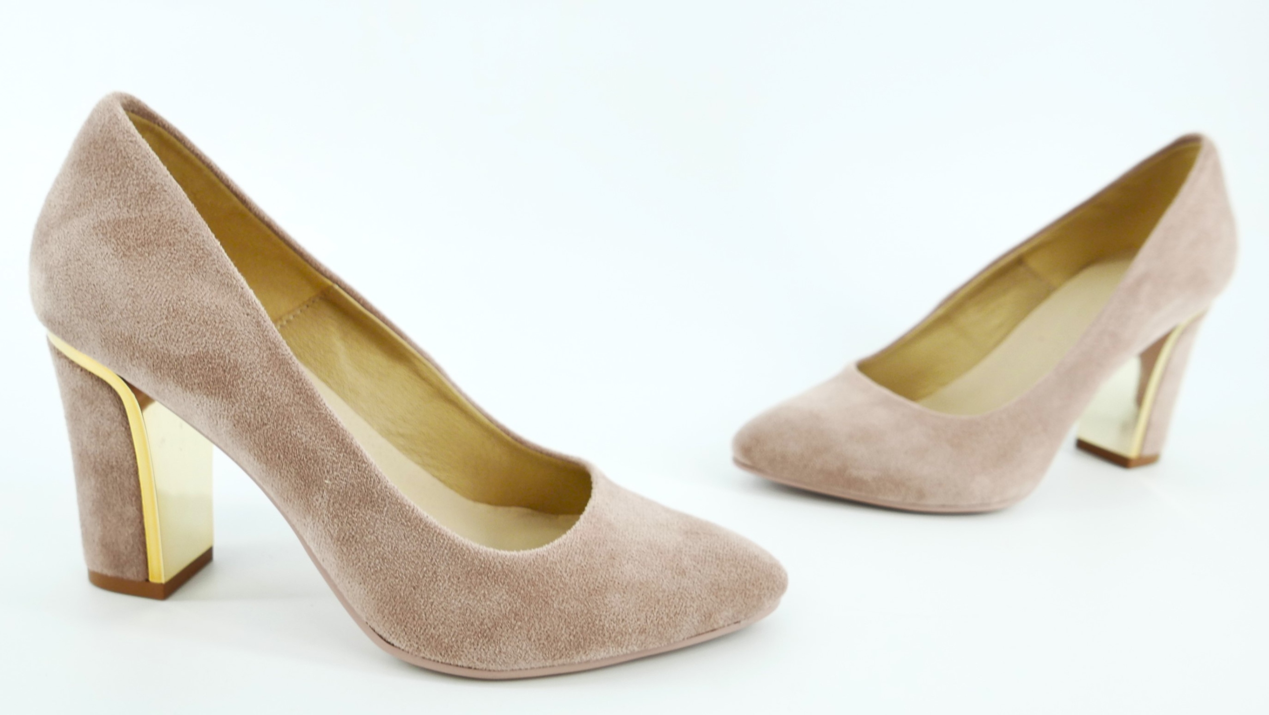 AGA BUT POLSKIE CZÓŁENKA BEŻOWE EKO ZAMSZ R36 Rozmiar 36