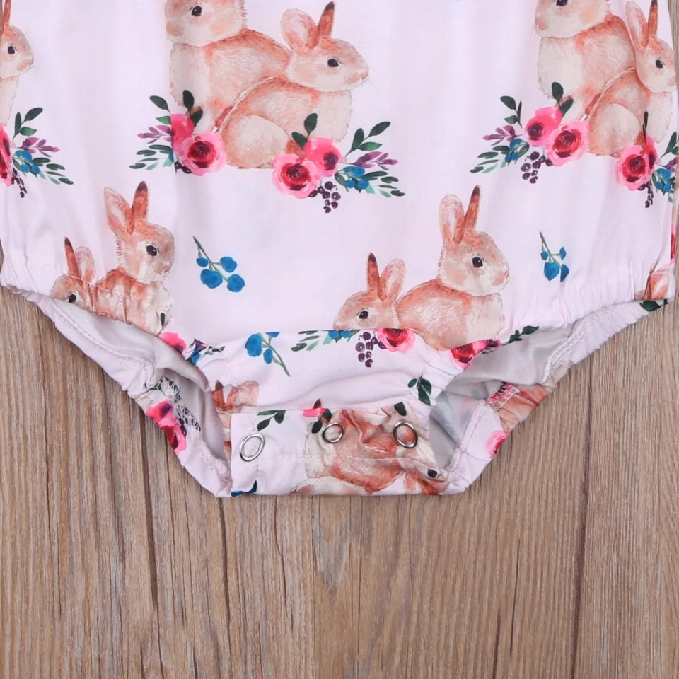 Ubranko WIELKANOC króliczek dziewczynka 62 68 74 Wiek dziecka 9 m +