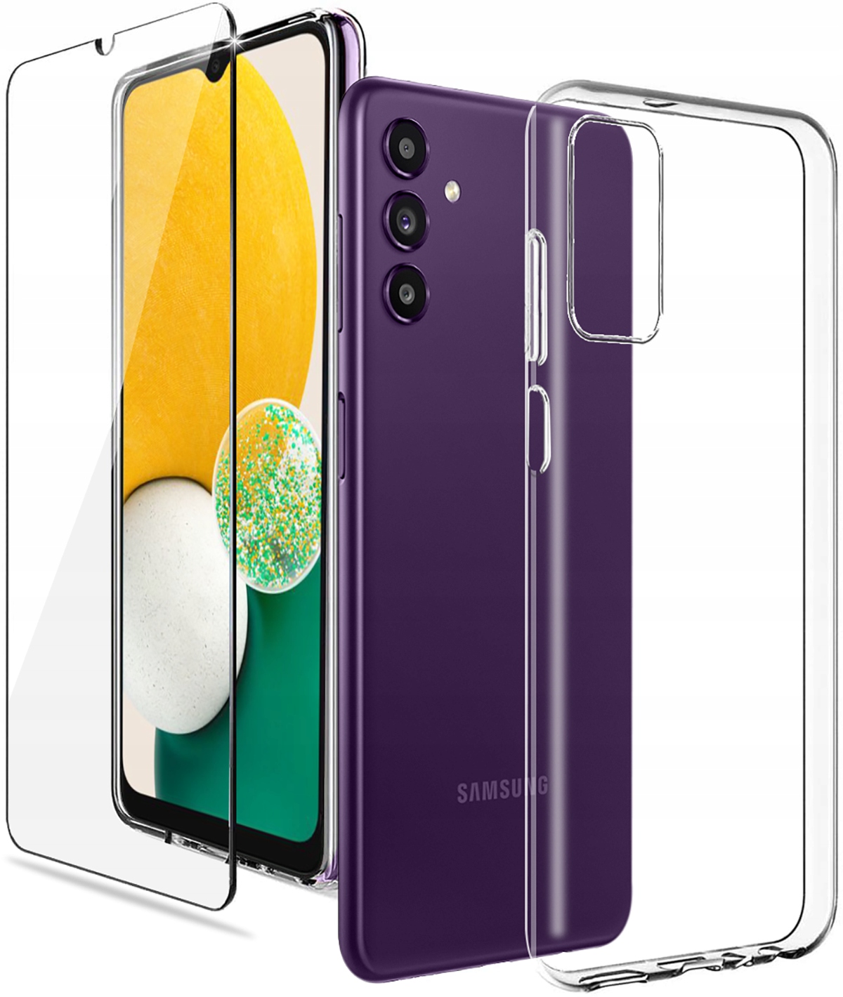 

Etui Clear Case Szkło 9H do Samsung Galaxy A04S
