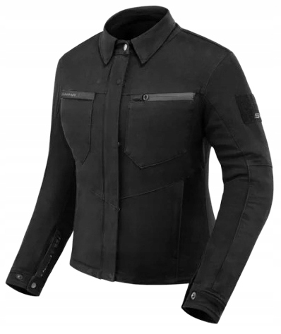 Shima Giro Čierna Dámska Textilná Motocyklová Bunda Čierna Lady