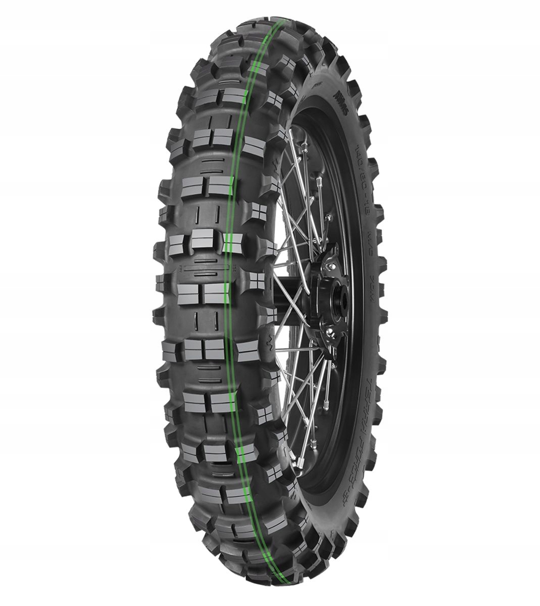 MITAS 140/80-18 TT 70M TERRA FORCE-EF SUPER LIGHT GREEN Tył
