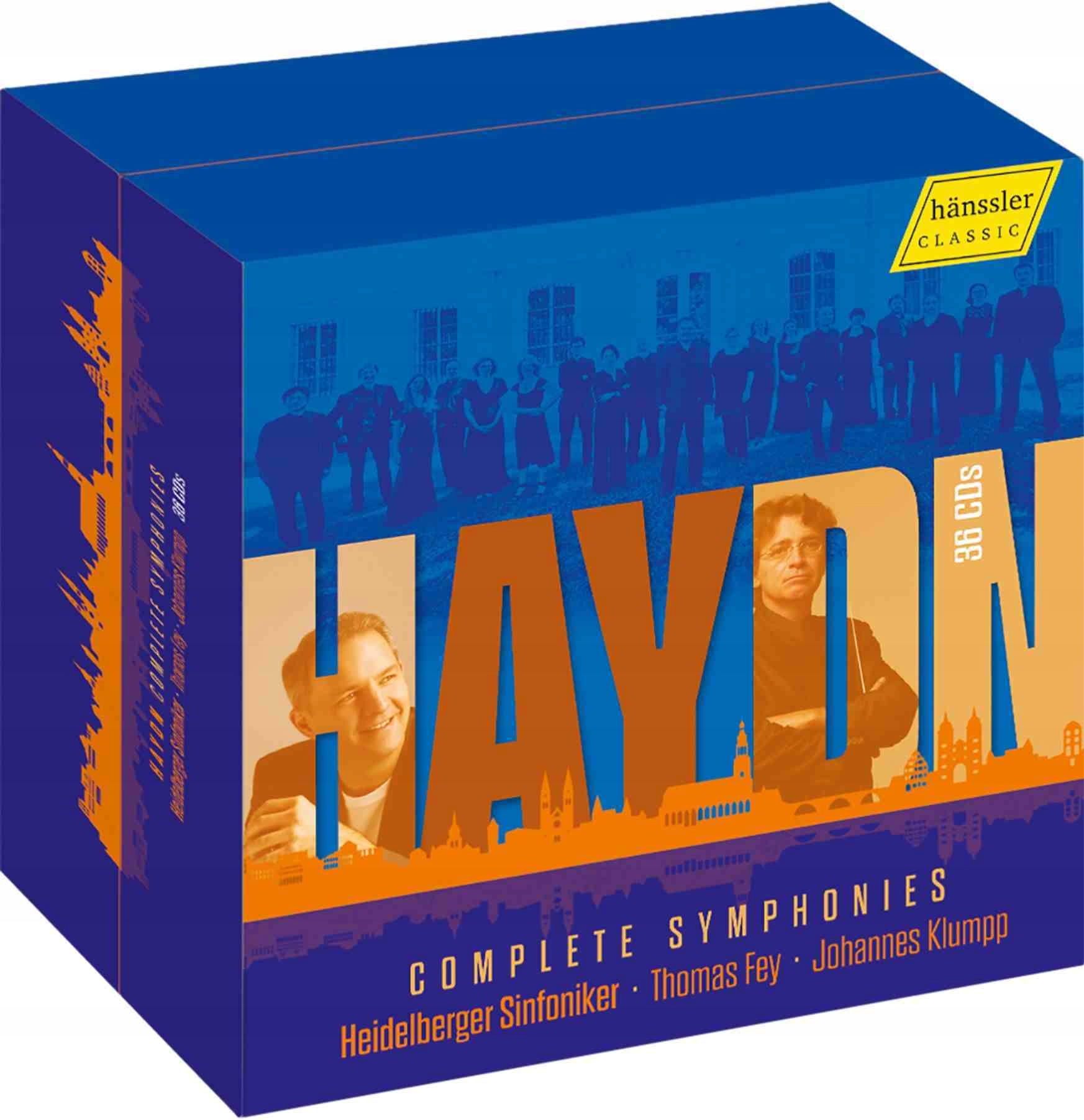 Haydn Complete Symphonies No. 1-104 Johannes Klumpp Box 36CD Haenssler