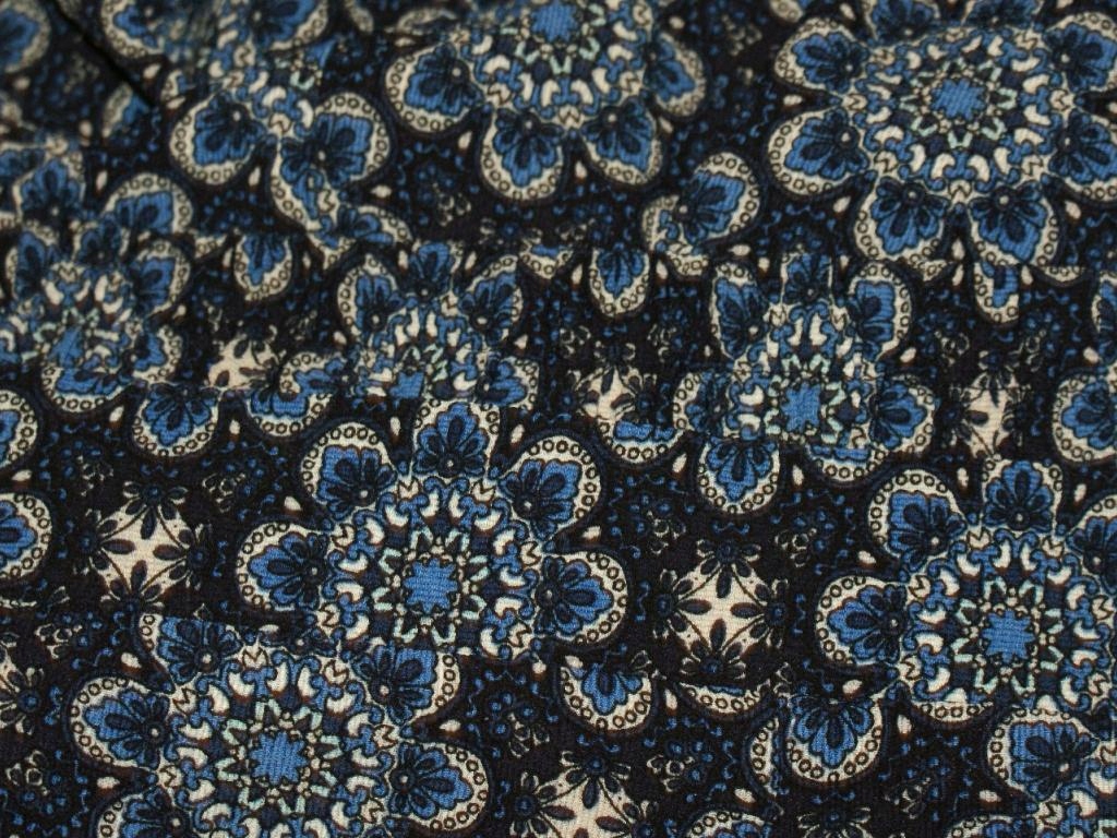 Evans proste luźne damskie spodnie boho luźne plus size 56 58 Kolor niebieski