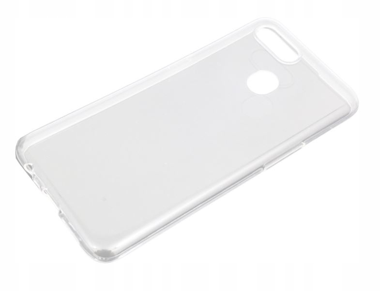

Etui Gumowe 1mm Case do Oppo A12 bezbarwne Szkło