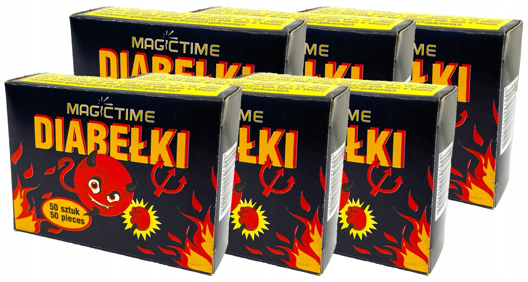 

Strzelające diabełki 300 sztuk P0002 Magictime