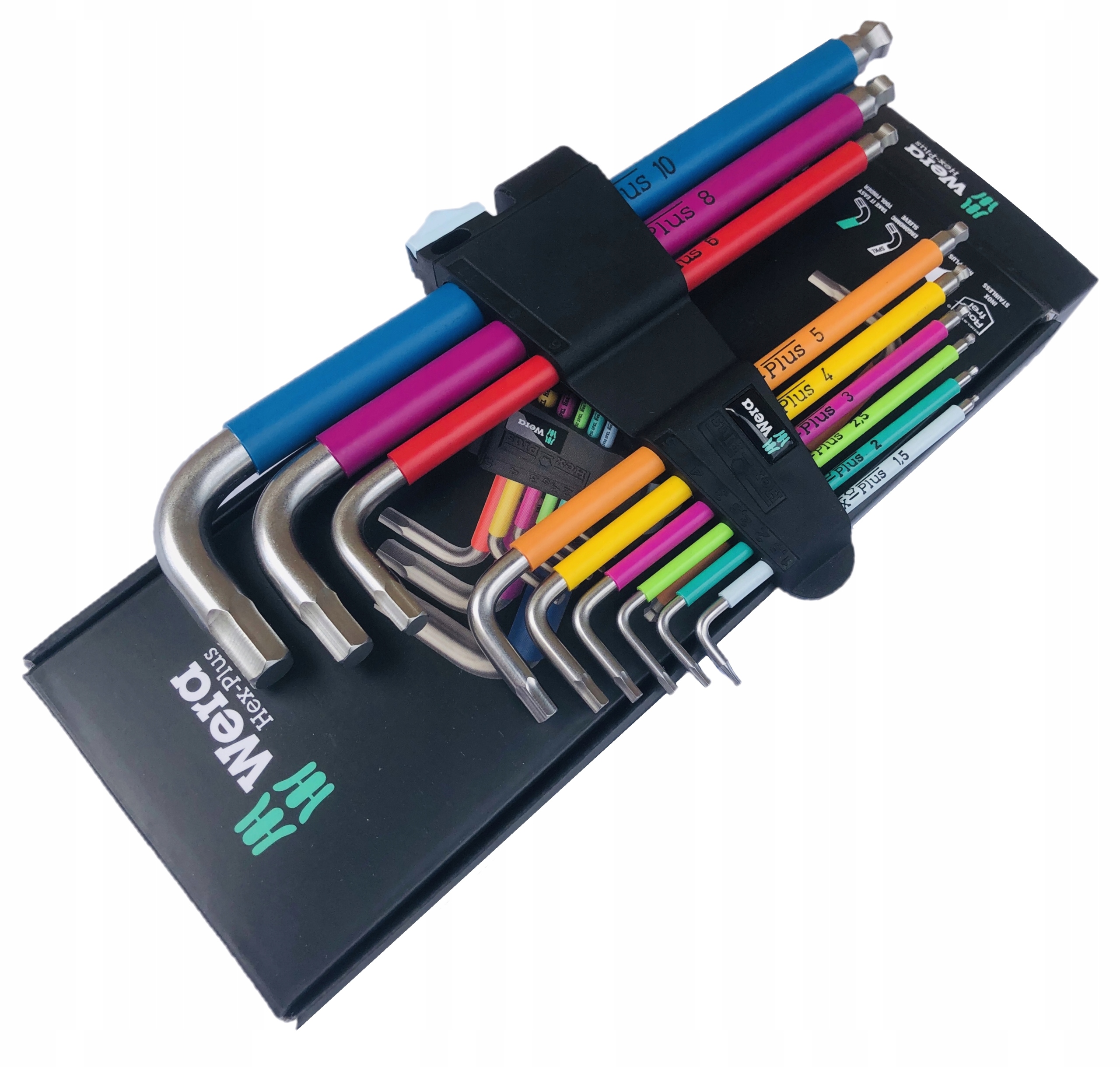 

Wera Klucze imbusy ampule Inox zestaw 1,5-10 mm