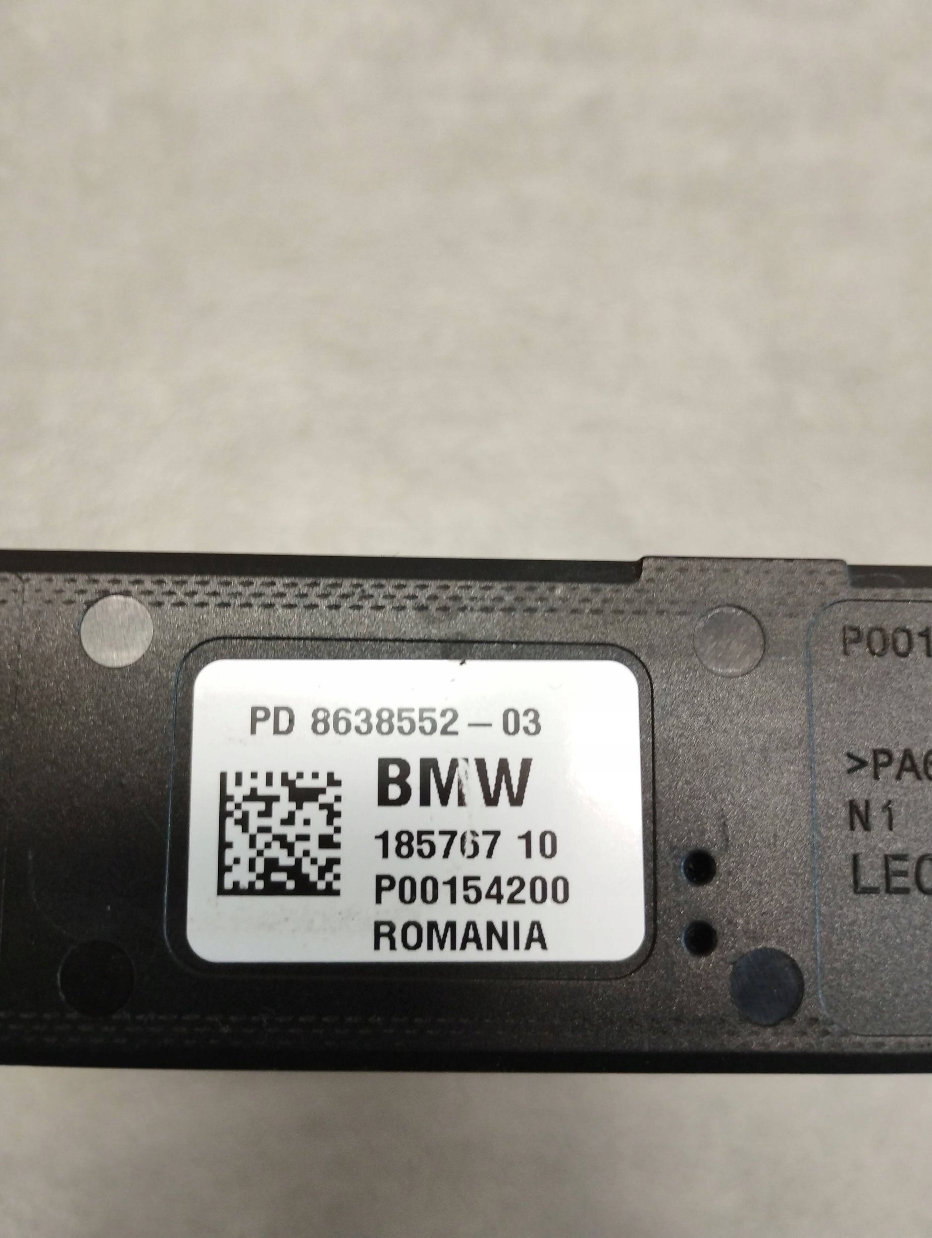 BMW 7 G11 modulo ZASILANIA 8638552