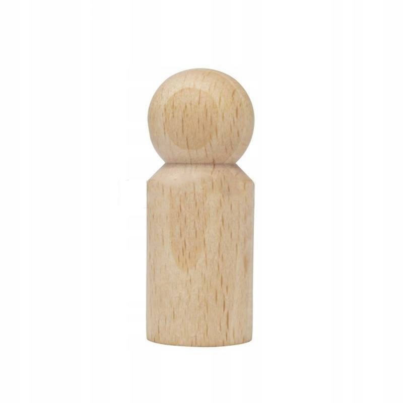 

Figurka Drewniana mini Pionek peg doll 1szt