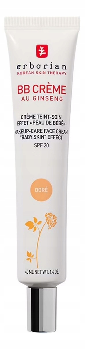 Erborian Bb Cream Lehký Bb krém na obličej Dore 40 ml