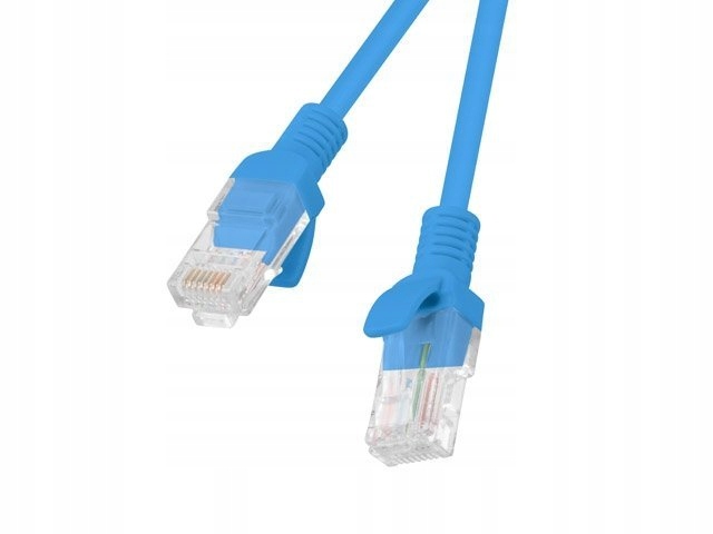 

Kabel patchcord U/utp kat.6 1m niebieski