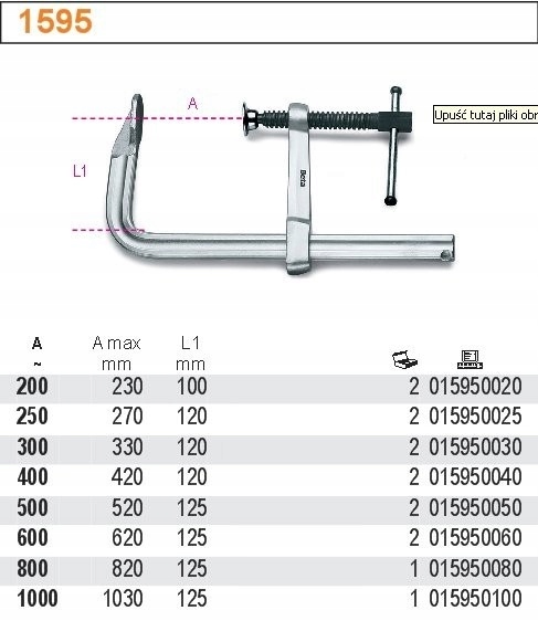 Zwornica śrubowa 200mm Marka Beta