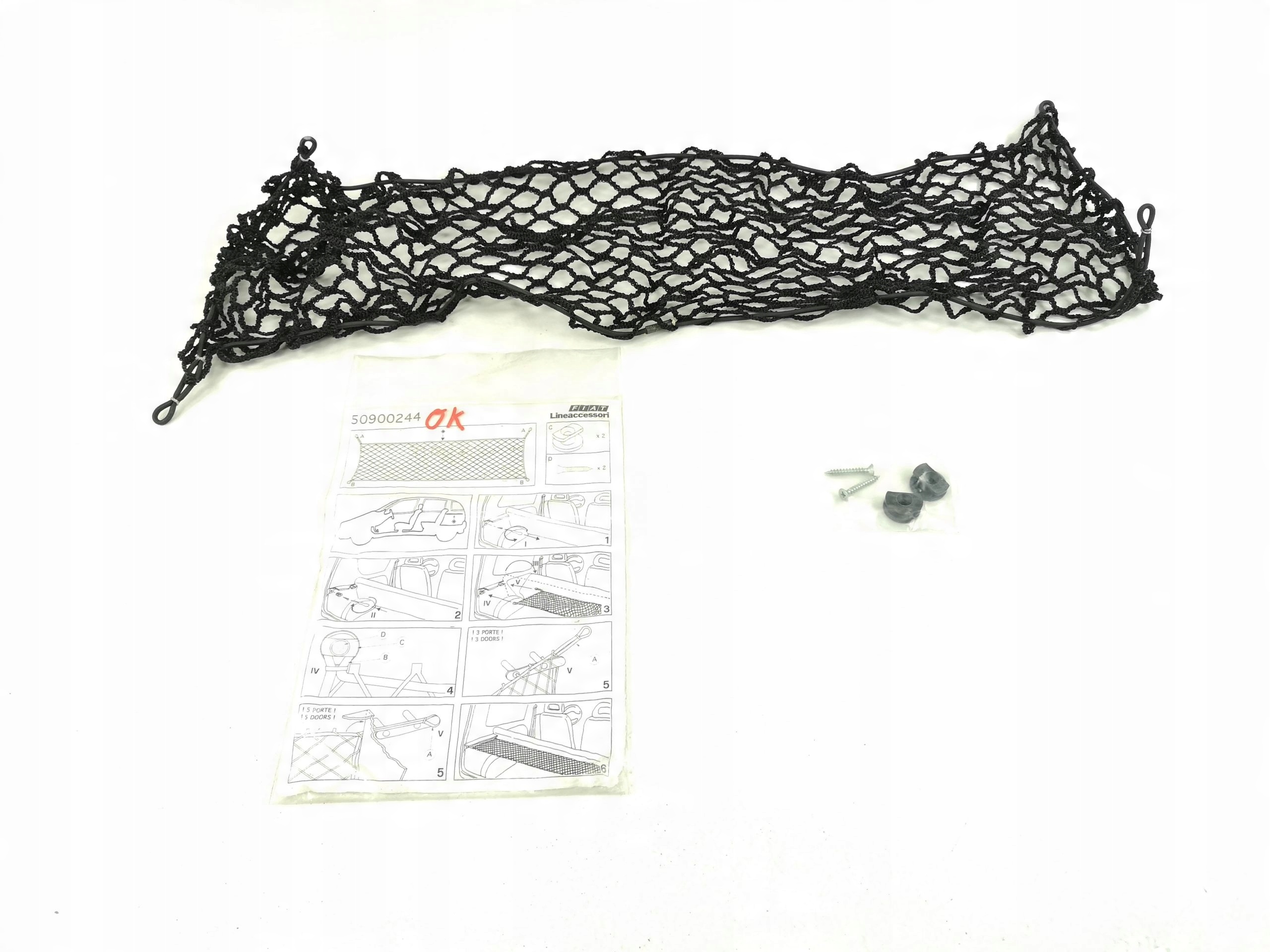 

Siatka Bagażnika Fiat Punto 00-06 Oryginał Aso