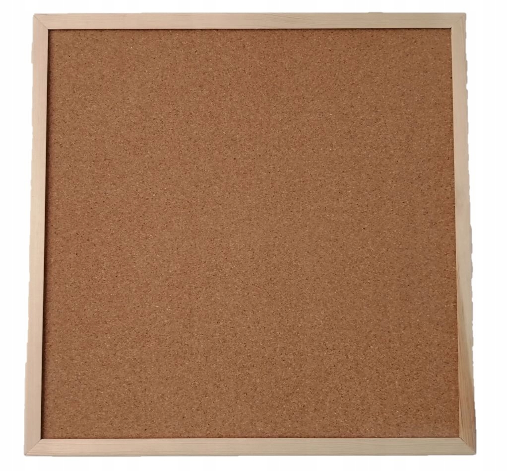 Tablica korkowa 30x30 drewno PINEZKI GRATIS !!!
