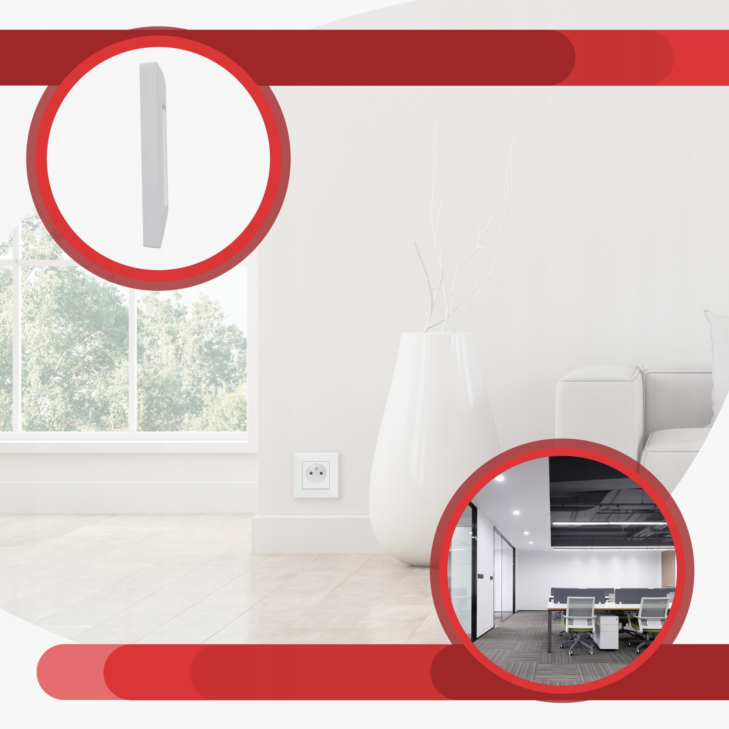 Ramka pojedyncza Biały Legrand Niloe Step Liczba gniazdek 1 gniazdko