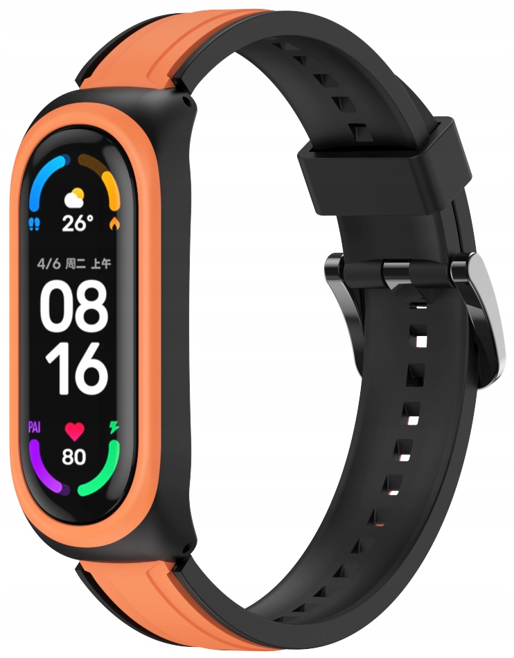 PASEK OPASKA DUO do XIAOMI MI BAND 3/4/5/6 KOLORY
