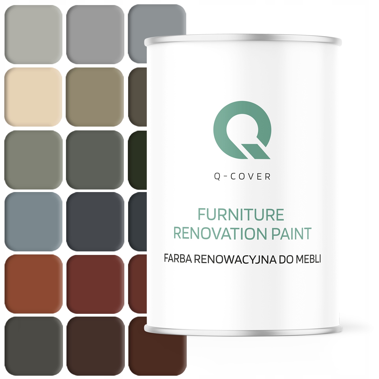 Farba Do Mebli Kuchennych 1L Frontów Szafek Do Płyty Trwała