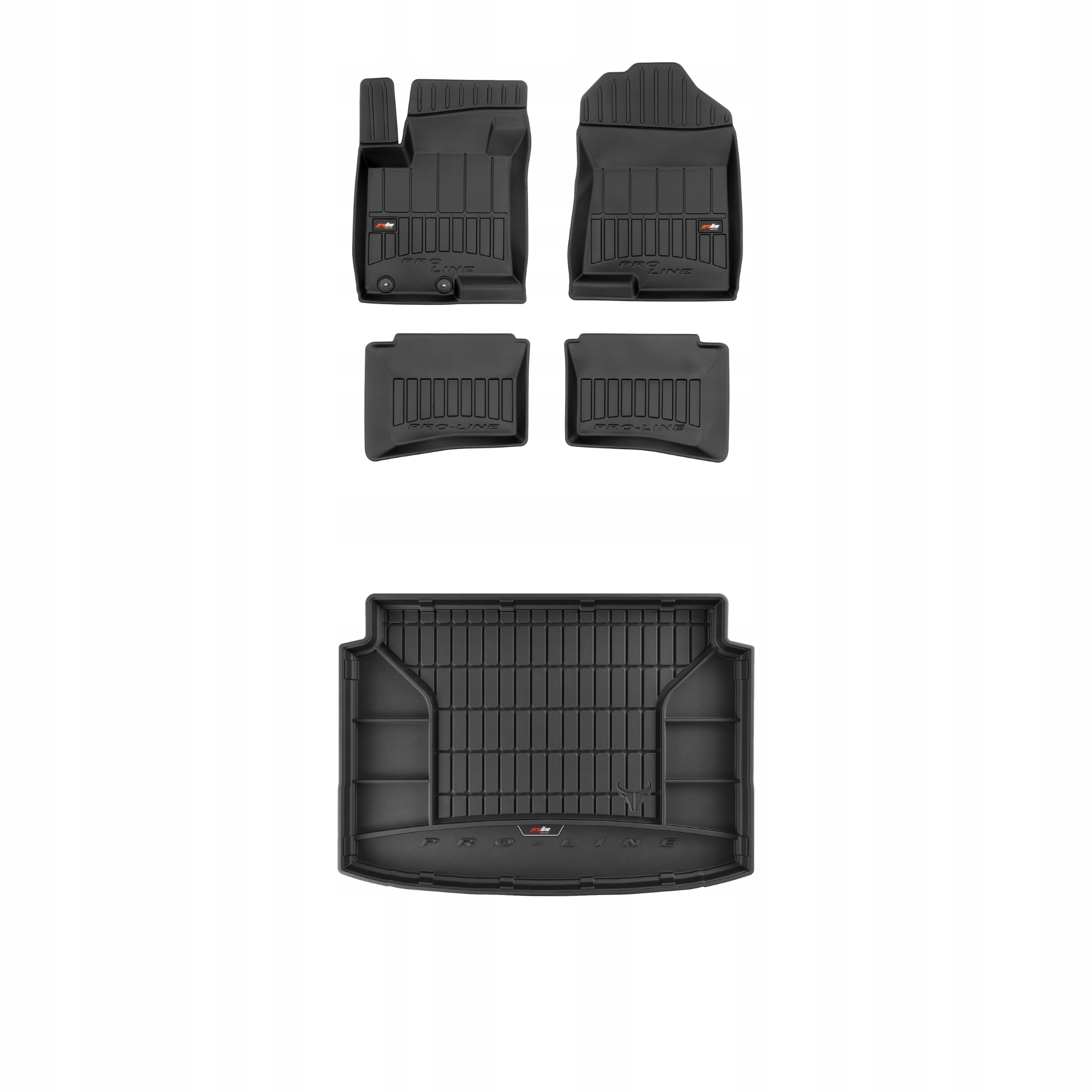 Frogum 3D sada gumových koberců a rohože s logem pro Hyundai Bayon od roku 2021