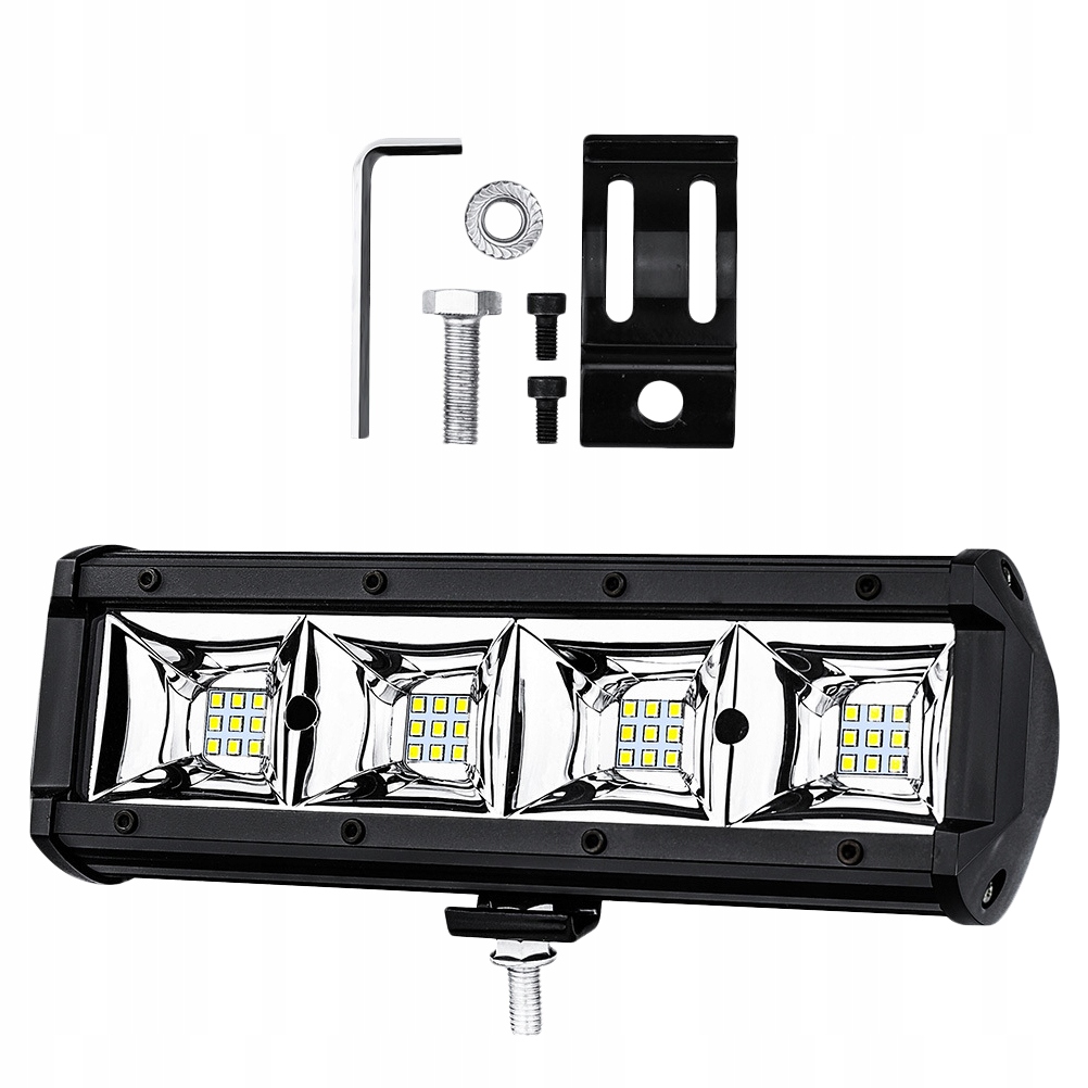 ŻARÓWKI LED OŚWIETLENIE KOPUŁOWE ŚWIATŁA ROBOCZE SAMOCHODU 9 CALI