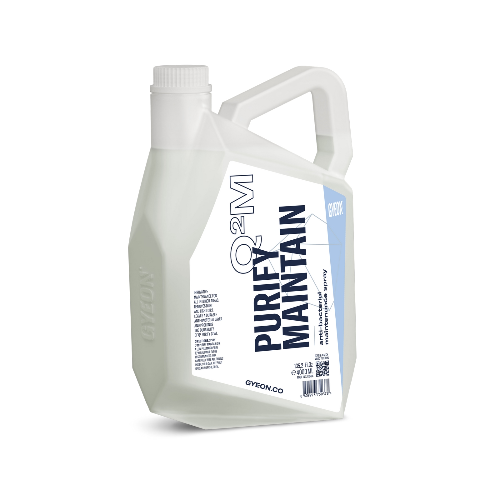 Gyeon Q2M Purify Maintain 4 L Antibakteriální Interiérový Přípravek