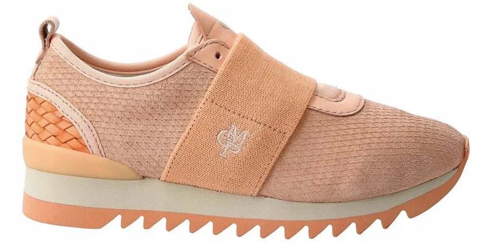 Marc O'Polo Dámské polobotky Nazouvací velikost 40 Oranžové kožené