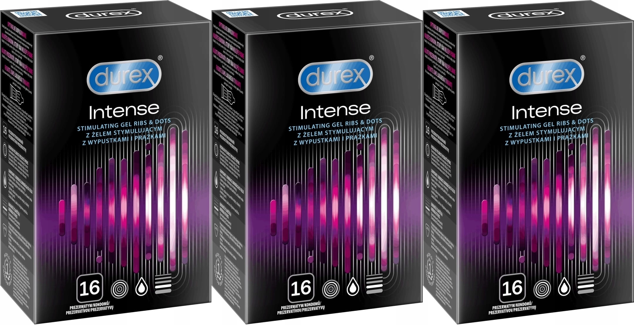 

Prezerwatywy Durex Intense Orgasmic 48 Szt.