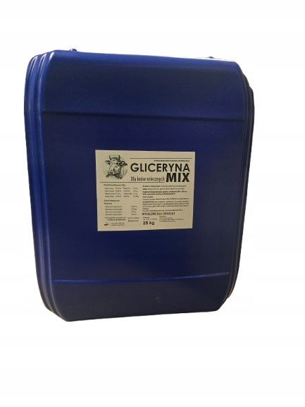 Gliceryna roślinna 96% MIX 25 kg