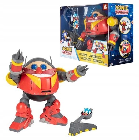 

Sonic Zestaw Eggman Giant Robot Bojowy Figurka