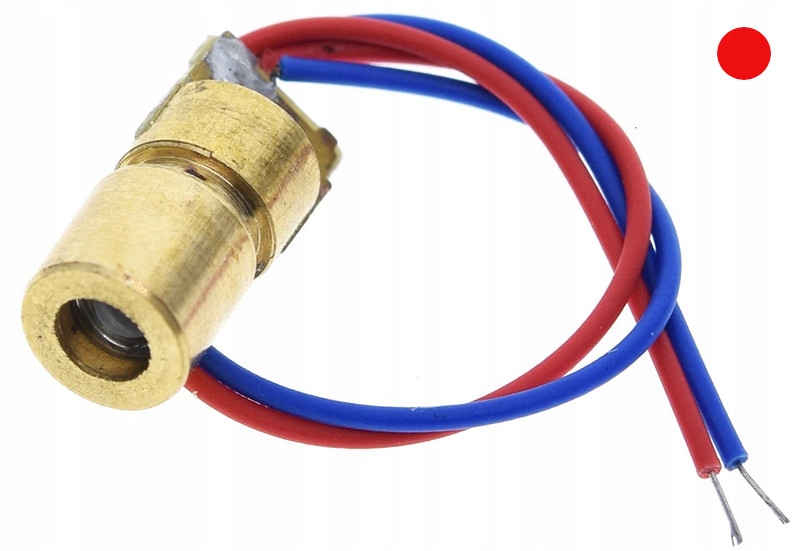 

Laser czerwony wskaźnik punktowy 5V 5mW 650nm