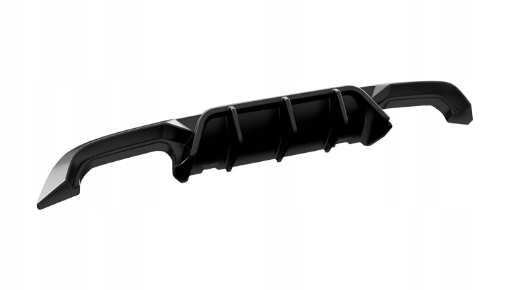 Dyfuzor tylny do VW GOLF VII 2013-2016 czarny połysk