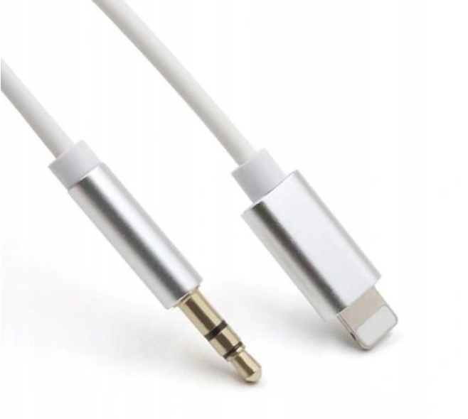 Adapter Audio Lightning Do iPhone Jack Aux 3.5mm
