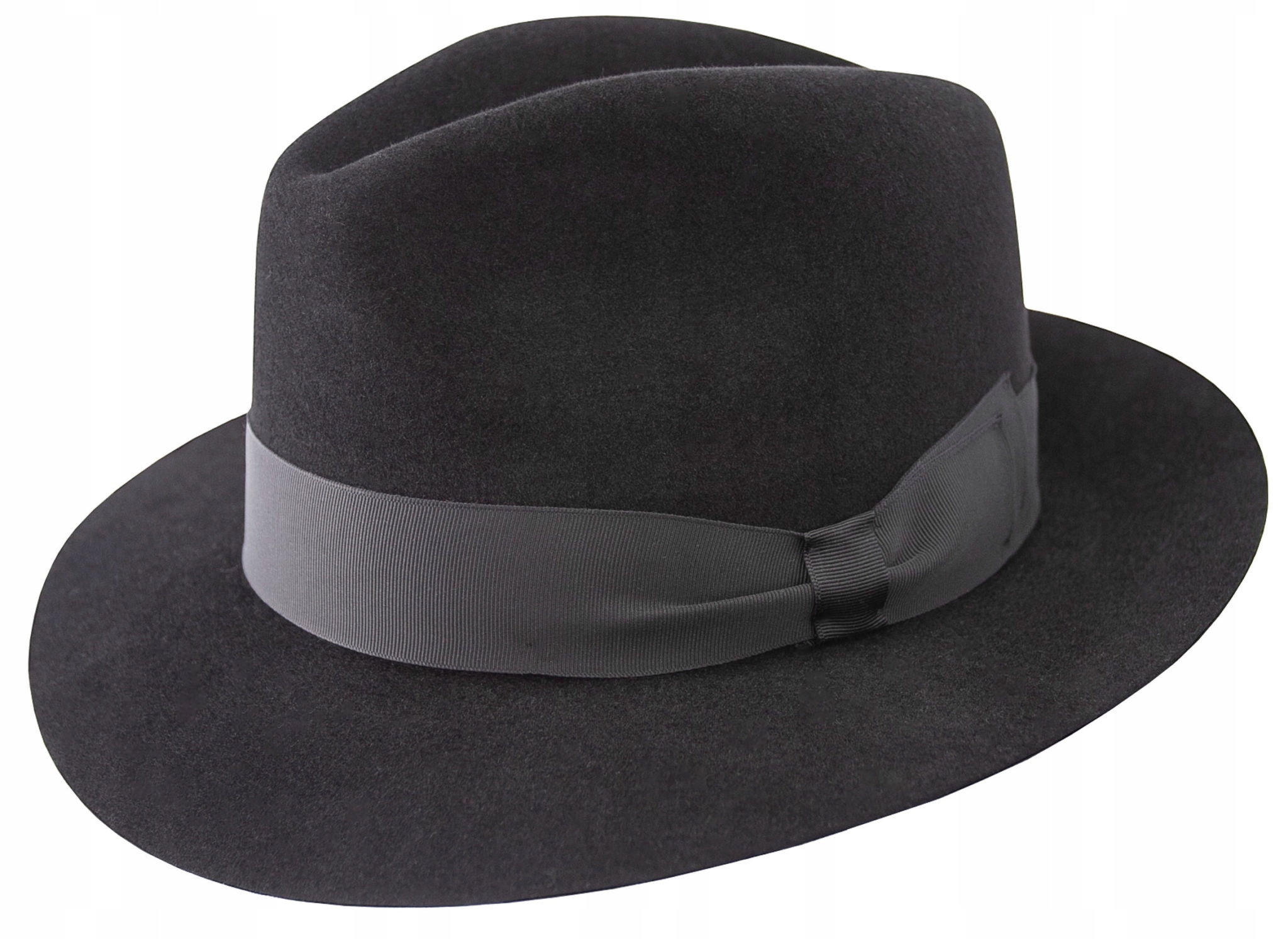 klasický klobouk Králičí Vlas, velur Fedora