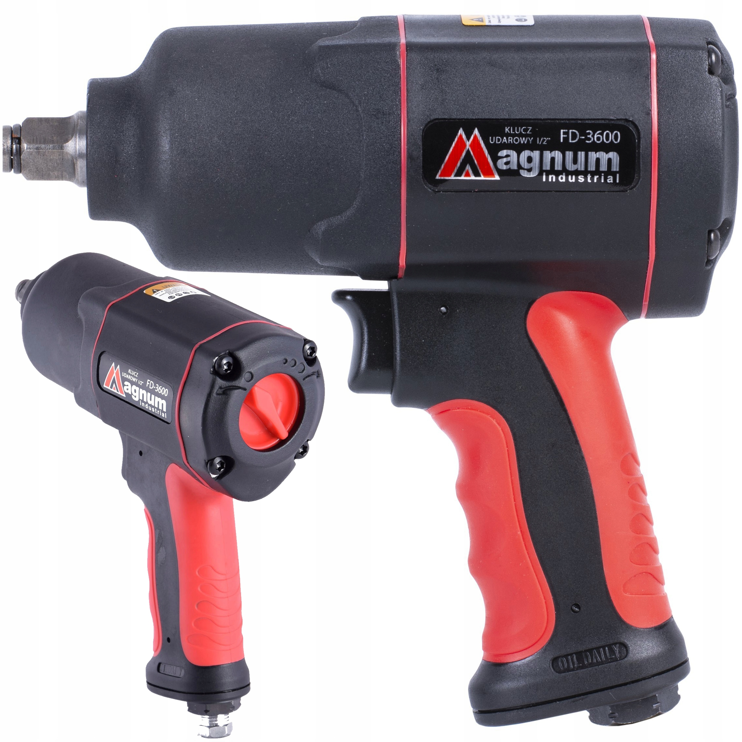 Magnum FD-3600C Pneumatický rázový kľúč 1/2 Twin Hammer 6,3 Bar