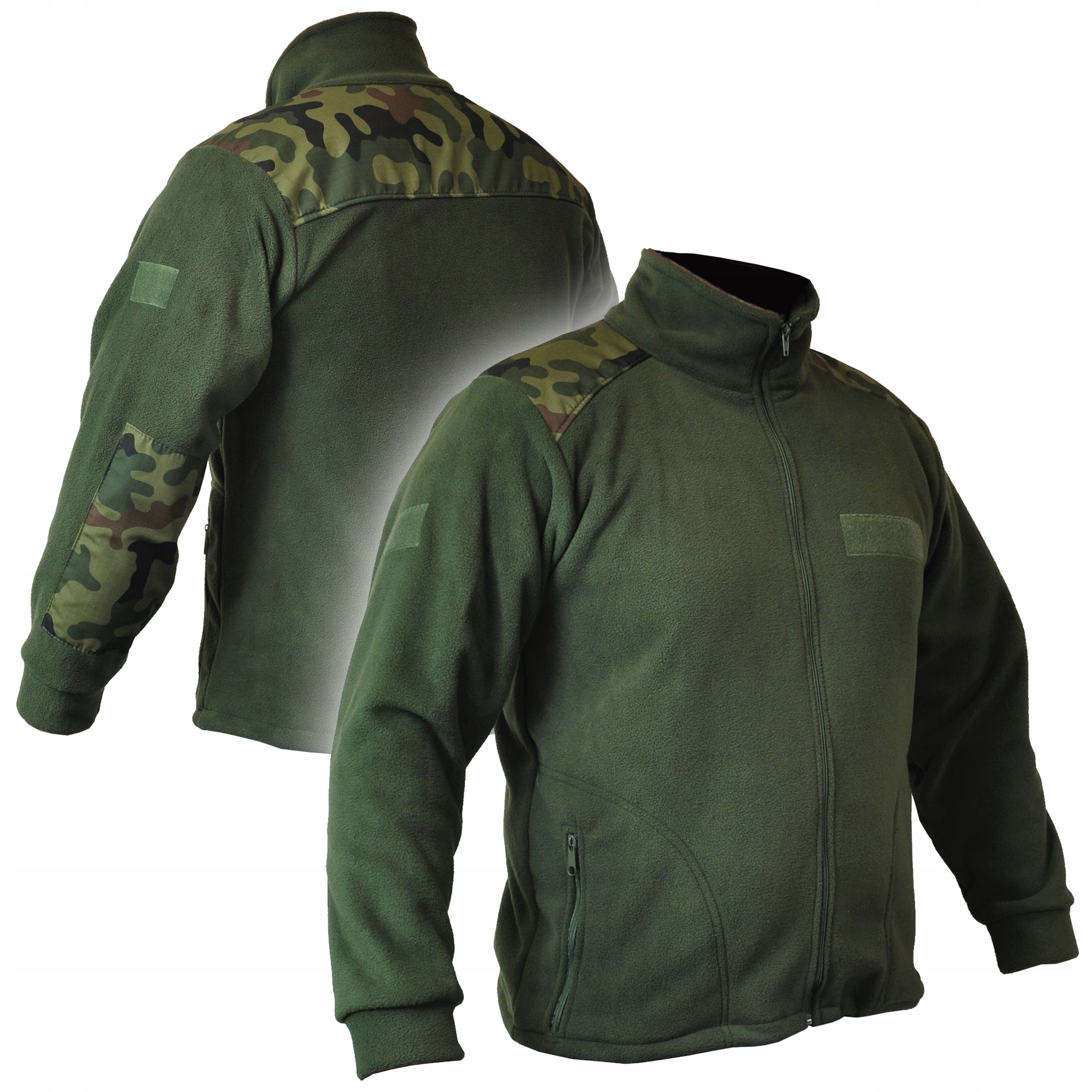 

Bluza Polar Wojskowy Myśliwski Zielony Pl Camo L