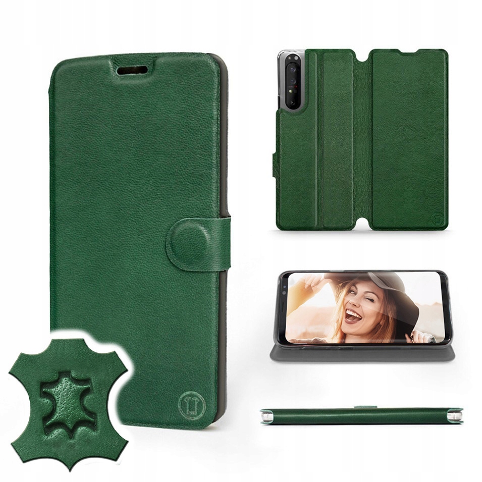 

Etui Mobiwear do Sony Xperia 1 II - Green Leather