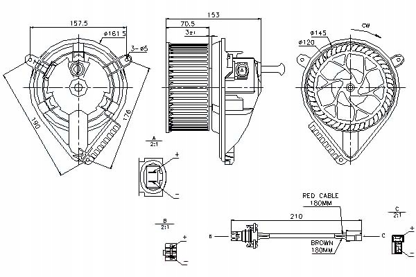 Nissens Dmychadlo Mercedes Sprinter 2-T (901 902) S