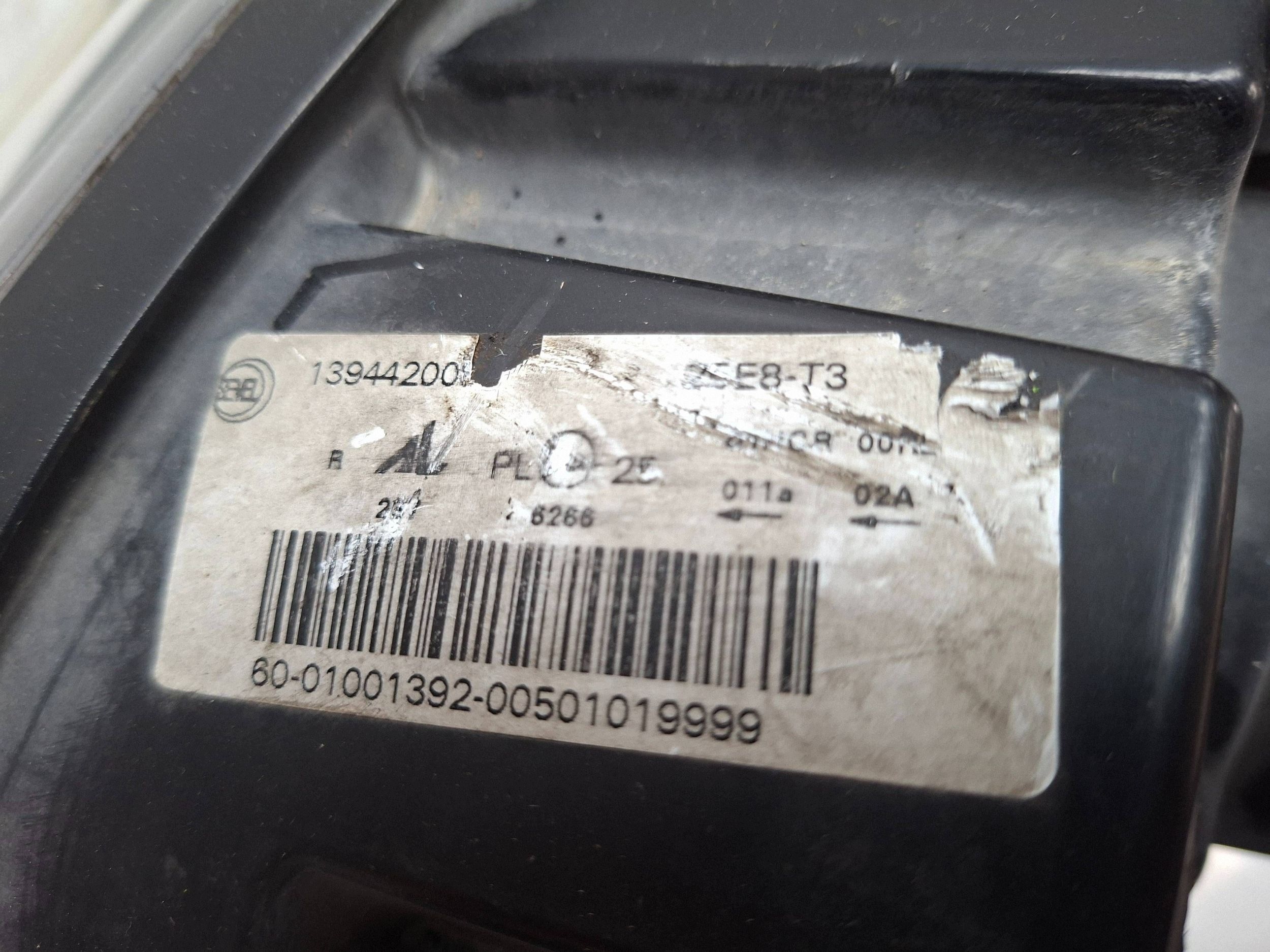light front right 1394420080 FIAT DUCATO LIFT 2014
